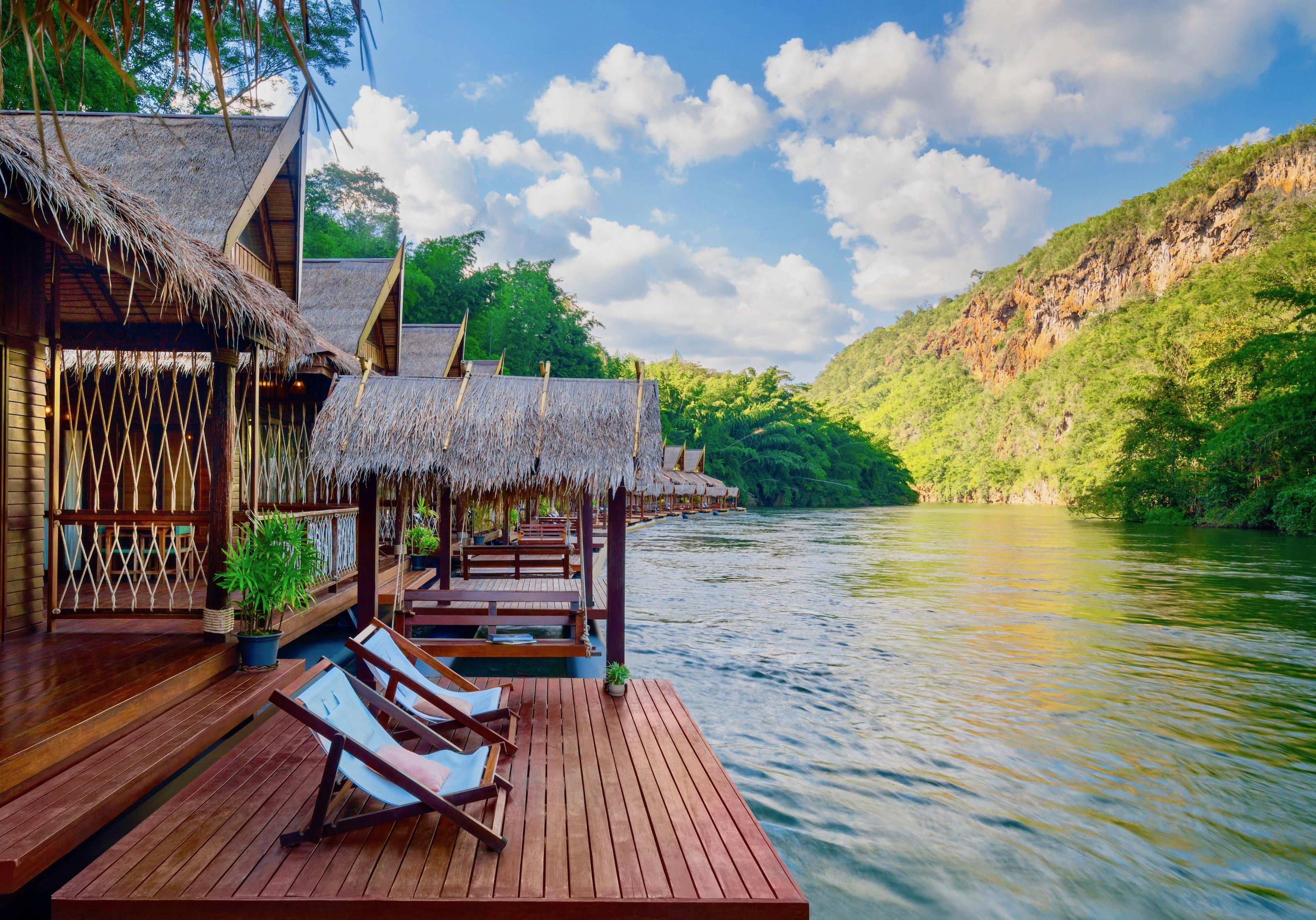 The Float House River Kwai Sai Yok Bagian luar foto
